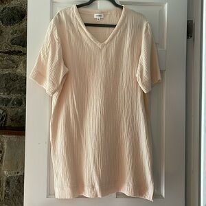 Blush gauze 100%  short dress